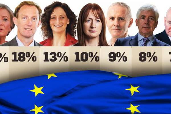 Irish Times poll shows FG on track to top European constituencies