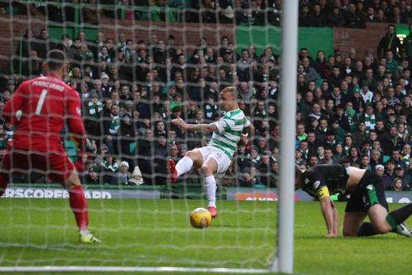 Leigh Griffiths strikes to edge Celtic past Hibernian