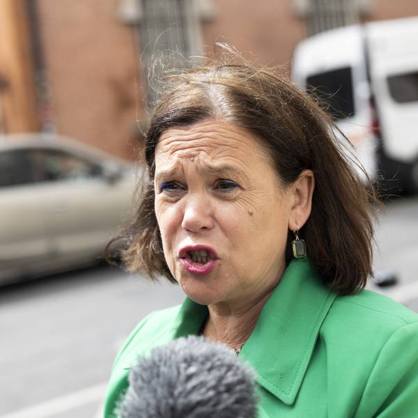 Mary Lou McDonald shifts on €300,000 target for average Dublin house prices