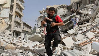 Dozens killed in overnight strikes on rebel-held Aleppo
