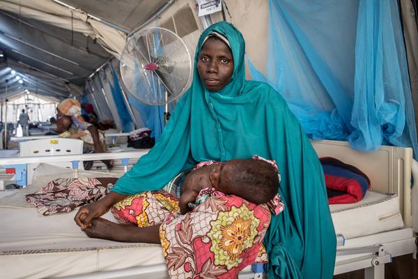 Hunger is a constant for displaced communities in northeast Nigeria