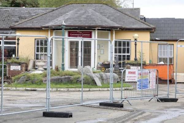 Large crowd continues protest over direct provision centre in Oughterard