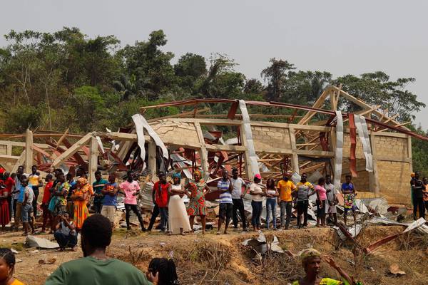 At least 13 dead after explosion in Ghana mining region