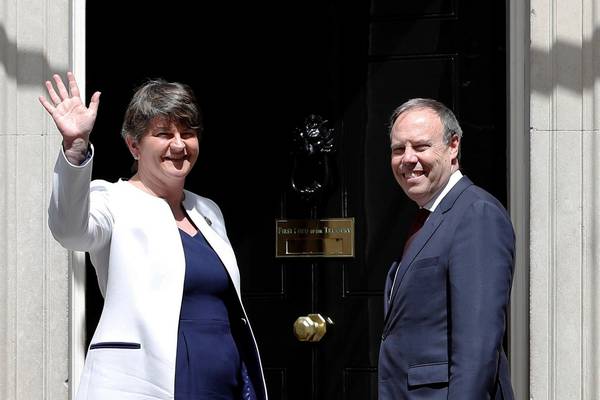 DUP says talks with Conservatives to continue in London