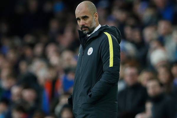 What has happened to Pep Guardiola's City project?