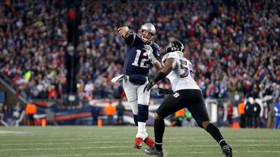 New England Patriots survive Baltimore Ravens comeback