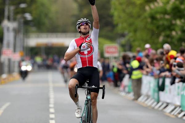 Swiss rider Cyrille Thiery dominates first day of Rás Tailteann on debut