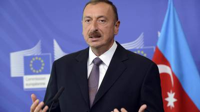 Azeri poll set to extend controversial rule of Aliyev dynasty