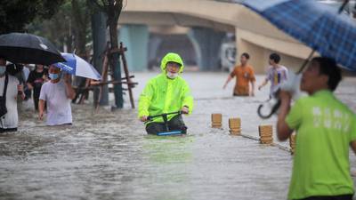 At least 25 dead as rains deluge central China’s Henan province