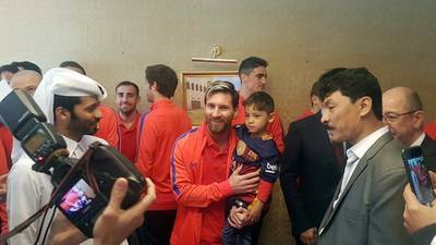 Lionel Messi meets ‘plastic shirt’ Afghan boy who became viral sensation