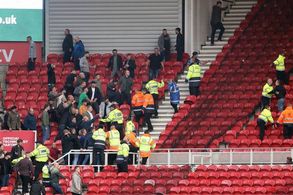 Children among injured in violence after Middlesbrough match