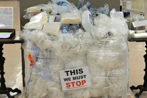 Supermarkets braced for ‘shop and drop’ day of action on plastics