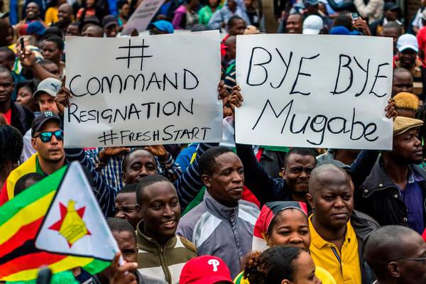 ‘It is a precious moment’: Zimbabweans celebrate move against Mugabe