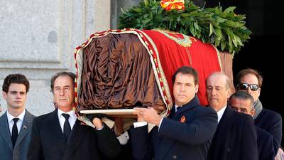 Cries of ‘long live Franco!’ as remains of Spanish dictator exhumed