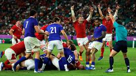 Wales fight back from the brink to deny 14-man France