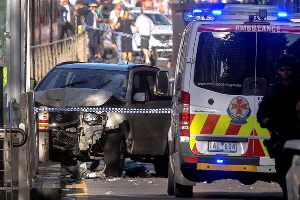 Irish person among 19 injured in Melbourne car attack