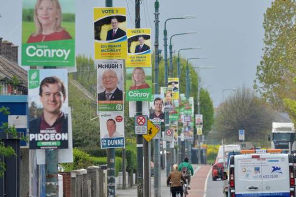 Candidates face fines if election posters not removed by midnight on Sunday