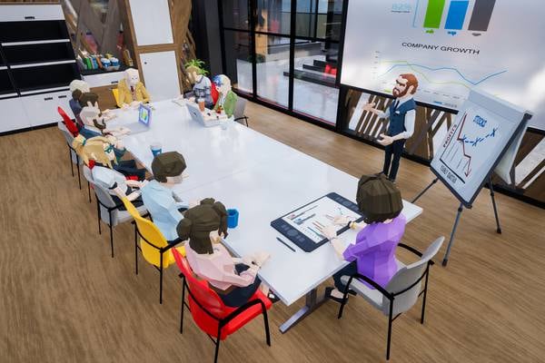 Meetings in the metaverse: new tech draws workers to virtual offices