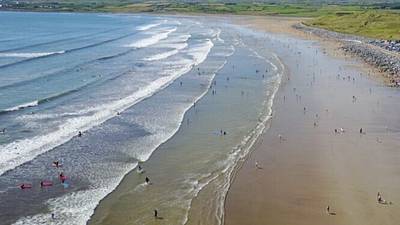 Dad of boy who drowned in quarry with pal dies off Lahinch beach