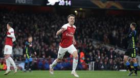 Arsenal put one foot in Europa League semis with Napoli win