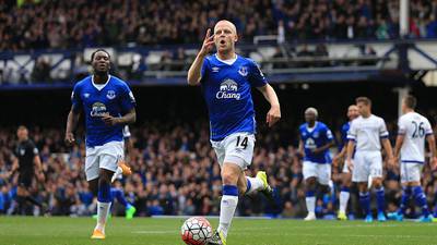 Everton’s Steven Naismith to undergo medical at Norwich City