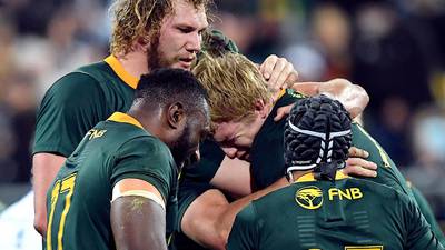 Momentum all with the Springboks
