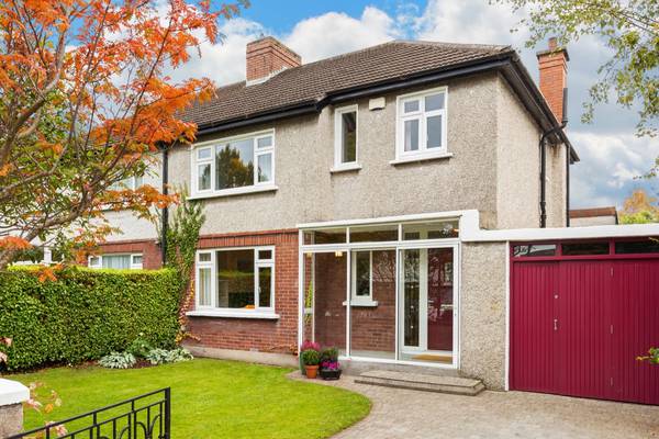 Hilltop living in Dublin 6 home with family appeal for €1.1m