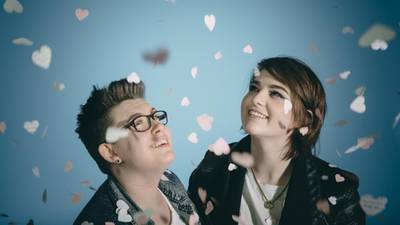 Ad agency and stationer find rewarding marriage with confetti campaign