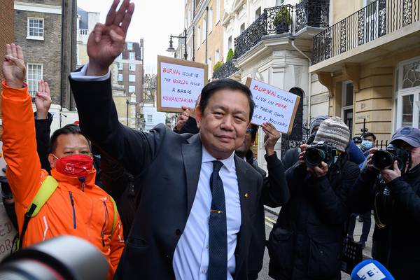 Ousted Myanmar ambassador urges UK to reject military’s envoy