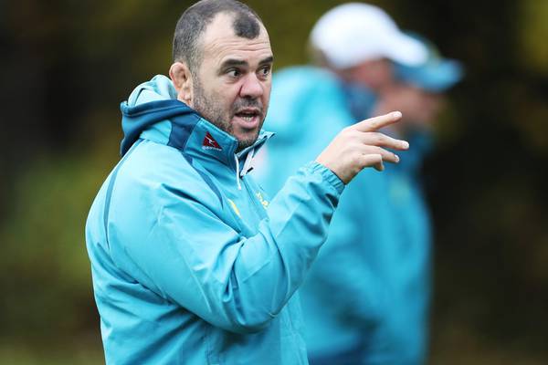 Cheika has to wait to learn his fate after Twickenham outburst