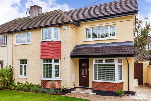 Upgraded and extended five-bed close to UCD for €1.195m