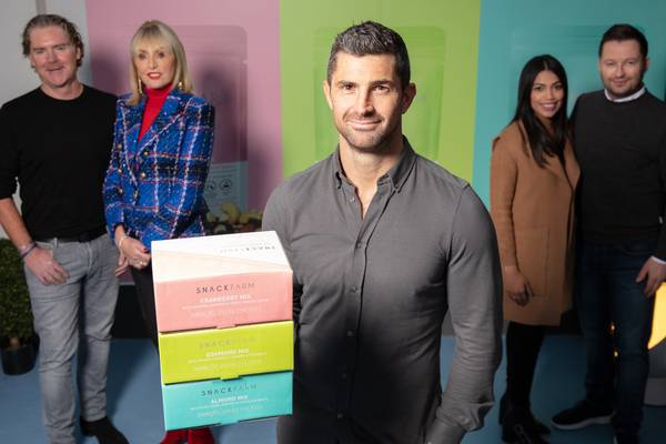 Rugby player Rob Kearney and Voxpro founders back Snack Farm