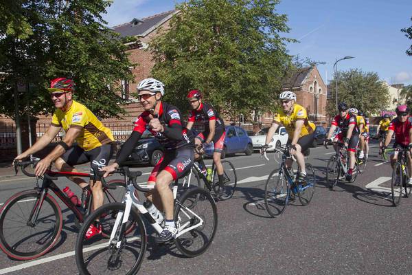 Pedalling for funds in Munster for Down syndrome group