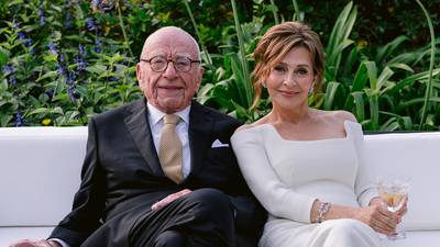 Media tycoon Rupert Murdoch marries for the fifth time
