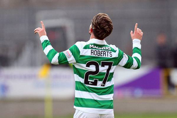 Celtic suffer blow to hopes of Patrick Roberts return