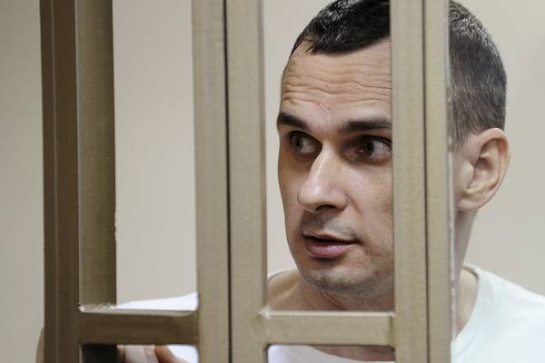 Ukrainian director jailed by Russia wins major EU prize