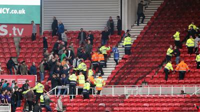 Children among injured in violence after Middlesbrough match