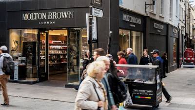 Molton Brown building on Grafton Street for sale for €9m