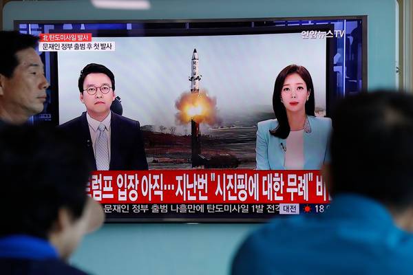 North Korea missile test sends shudders through region