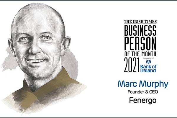 The Irish Times Business Person of the Month: Marc Murphy