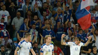 Russia beaten all ends up by Slovakia