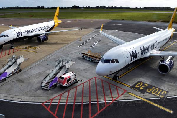 Monarch failure a ‘wake-up call’ for Irish travel industry