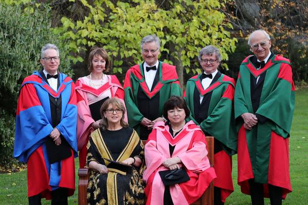 Mary McAleese inaugurated as new chancellor of Trinity College