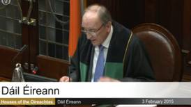 Dáil suspended as Kenny tells Paul Murphy to ‘toddle along’