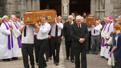 Hundreds attend funeral of two elderly  brothers