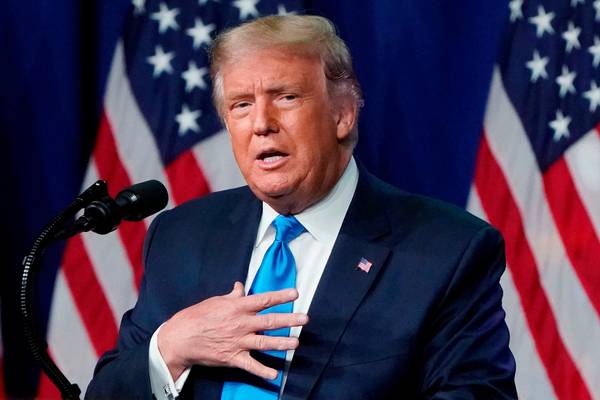 Trump warns of US taking ‘horrible’ Democrat direction