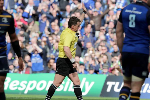 Nigel Owens to referee Leinster’s Champions Cup semi-final