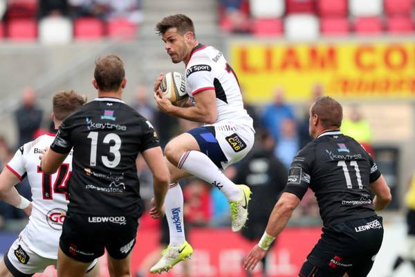 Louis Ludik makes his return for Ulster’s trip to Scarlets