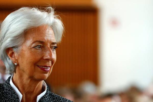 Euro zone needs more than a currency in its toolbox, says Lagarde