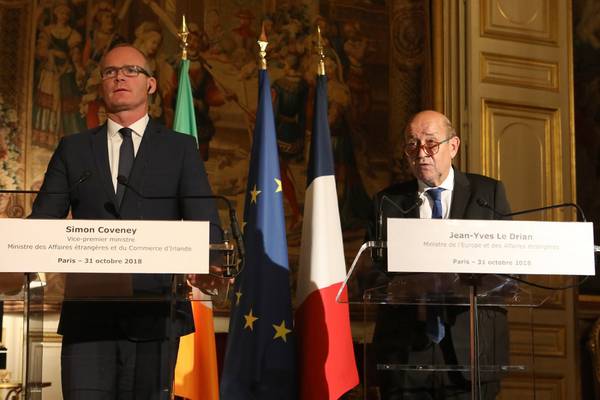 France underlines support for Ireland on Border issue